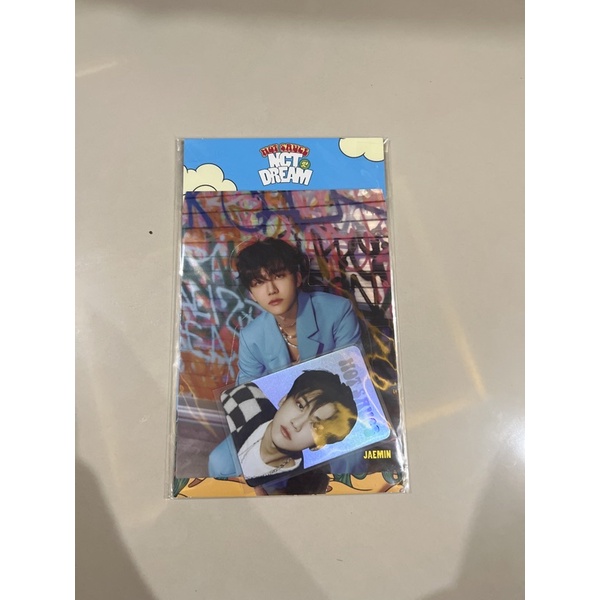 hologram standing photo set nct dream jaemin hot sauce
