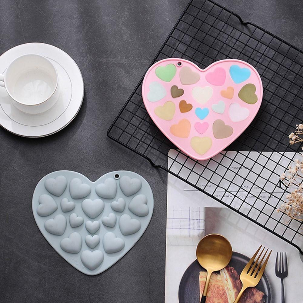 Preva Valentine Day Handmade Soap Mould Cetakan Kue Coklat Cetakan Silikon