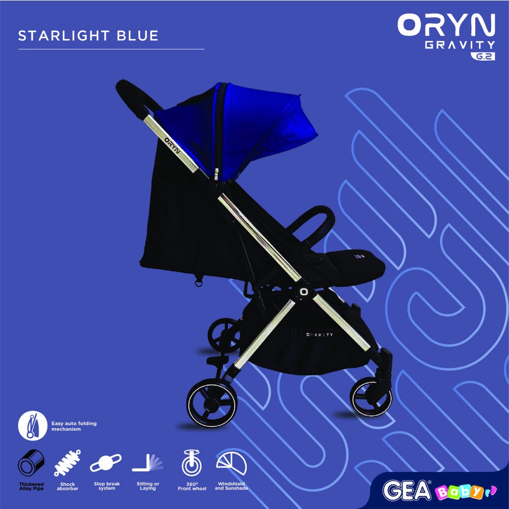 EA Baby ORYN Gravity G2 Stroller / kereta dorong bayi