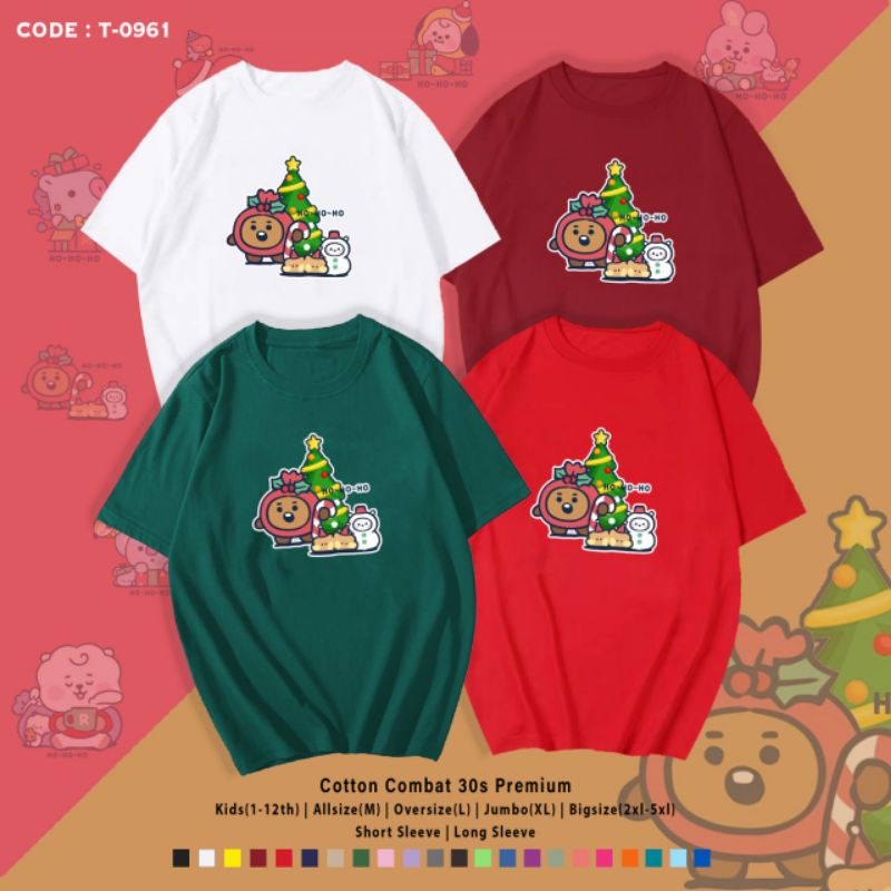 KAOS NATAL BT 21/T-SHIRT NATAL BT 21 CHRISTMAS