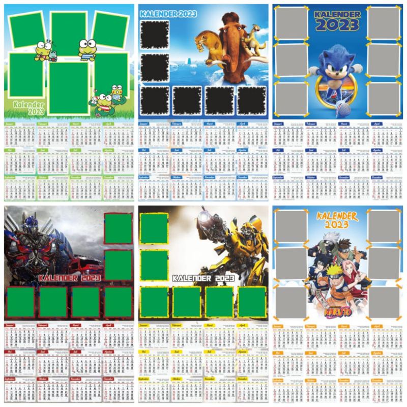 

KALENDER CUSTOM 2023 | KALENDER KARAKTER | KALENDER 2023 | KALENDER MOTIF KARTUN | KALENDER ANAK | KALENDER DEWASA | KALENDER DINDING