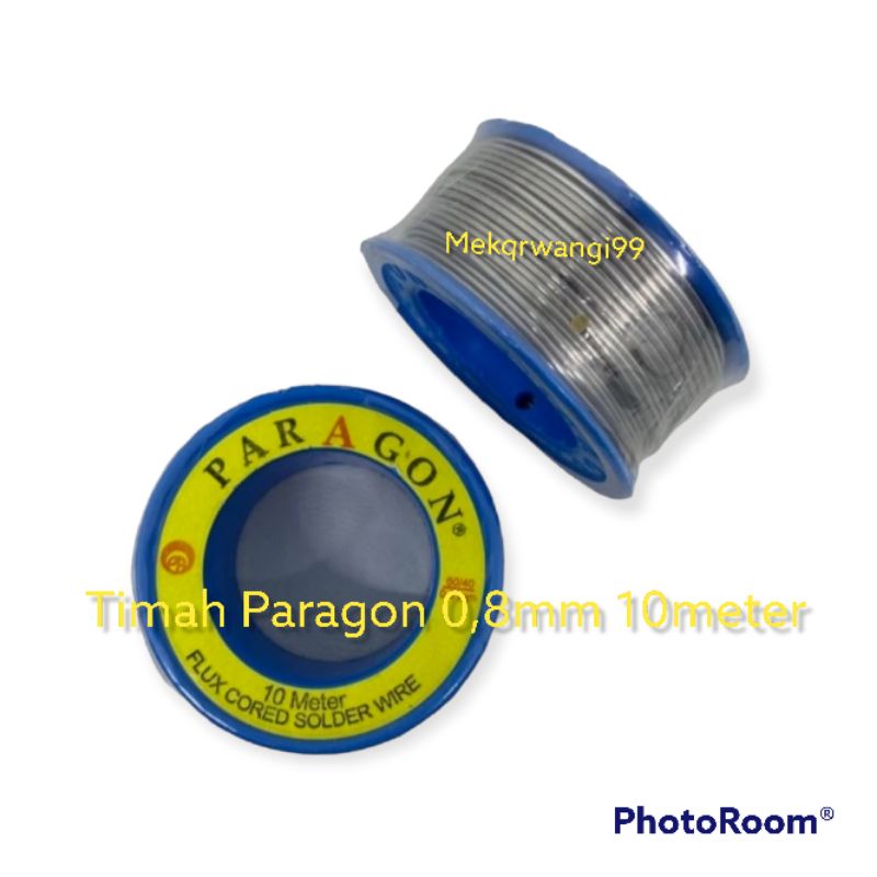 Timah Solder Paragon 10 Meter 0,8mm 60/40 timah paragon