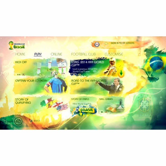 Vks0X-37 Game Fifa World Cup 10/14 Ps3 Via Flashdisk - Folder