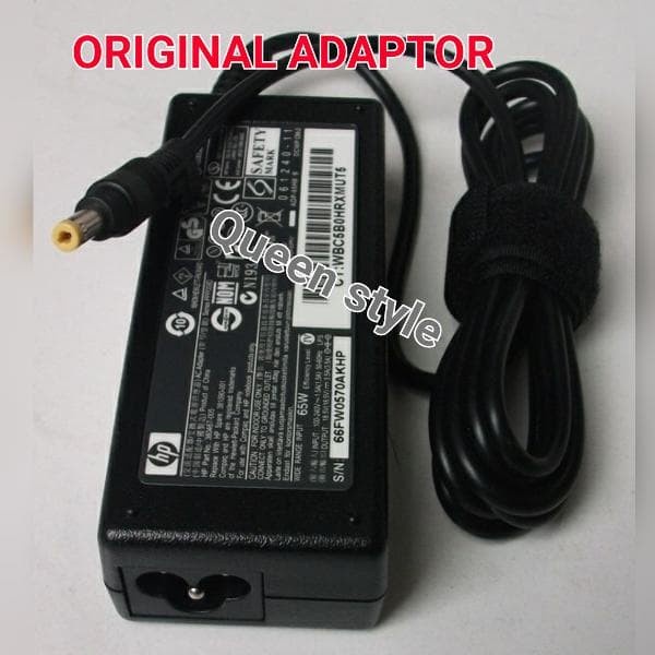 FREE KABEL POWER Adaptor / Charger original untuk laptop HP Compaq