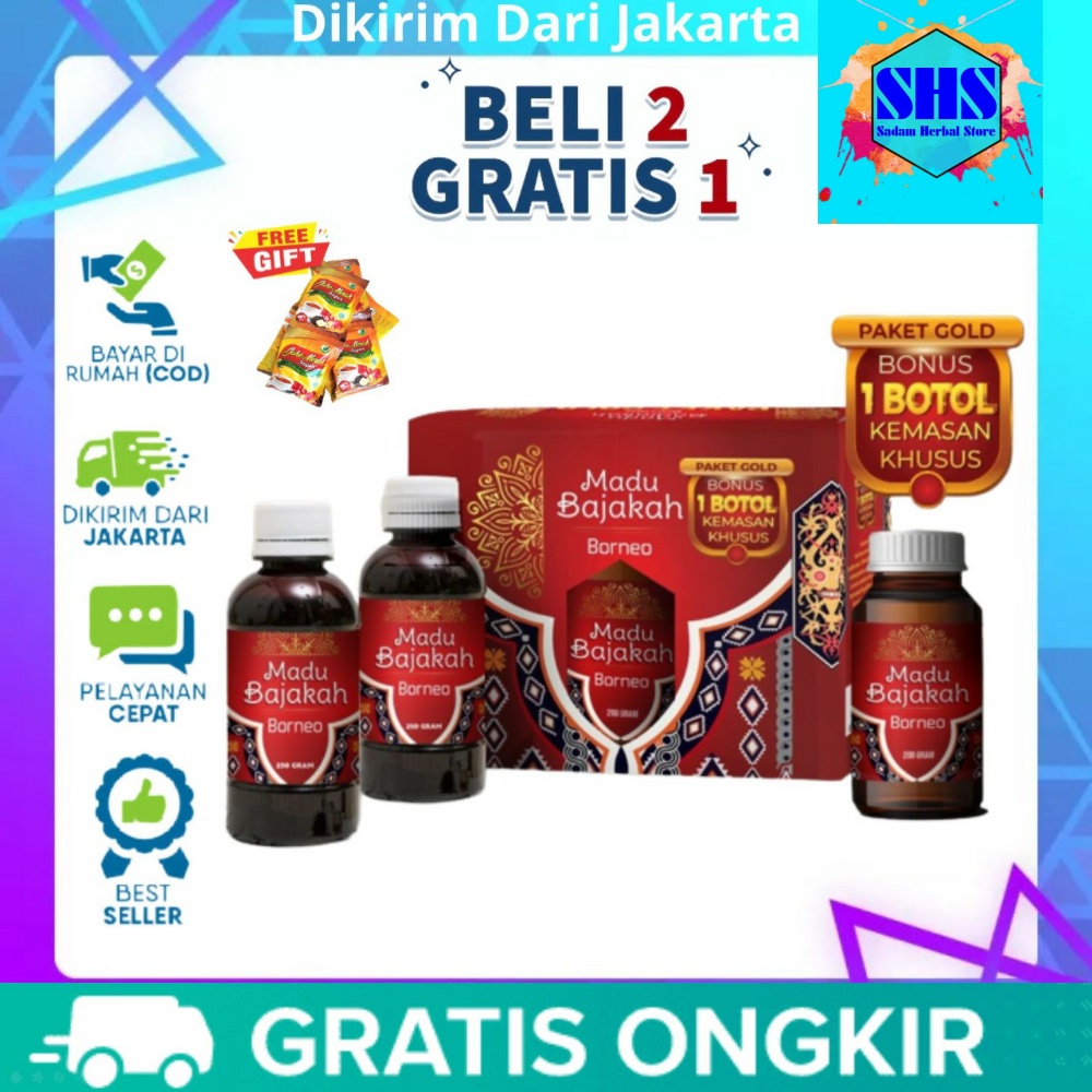 Madu Bajakah Asli Kalimantan Original / Madu Bajakah Borneo Original / Madu Bajakah Borneo Asli / Ma