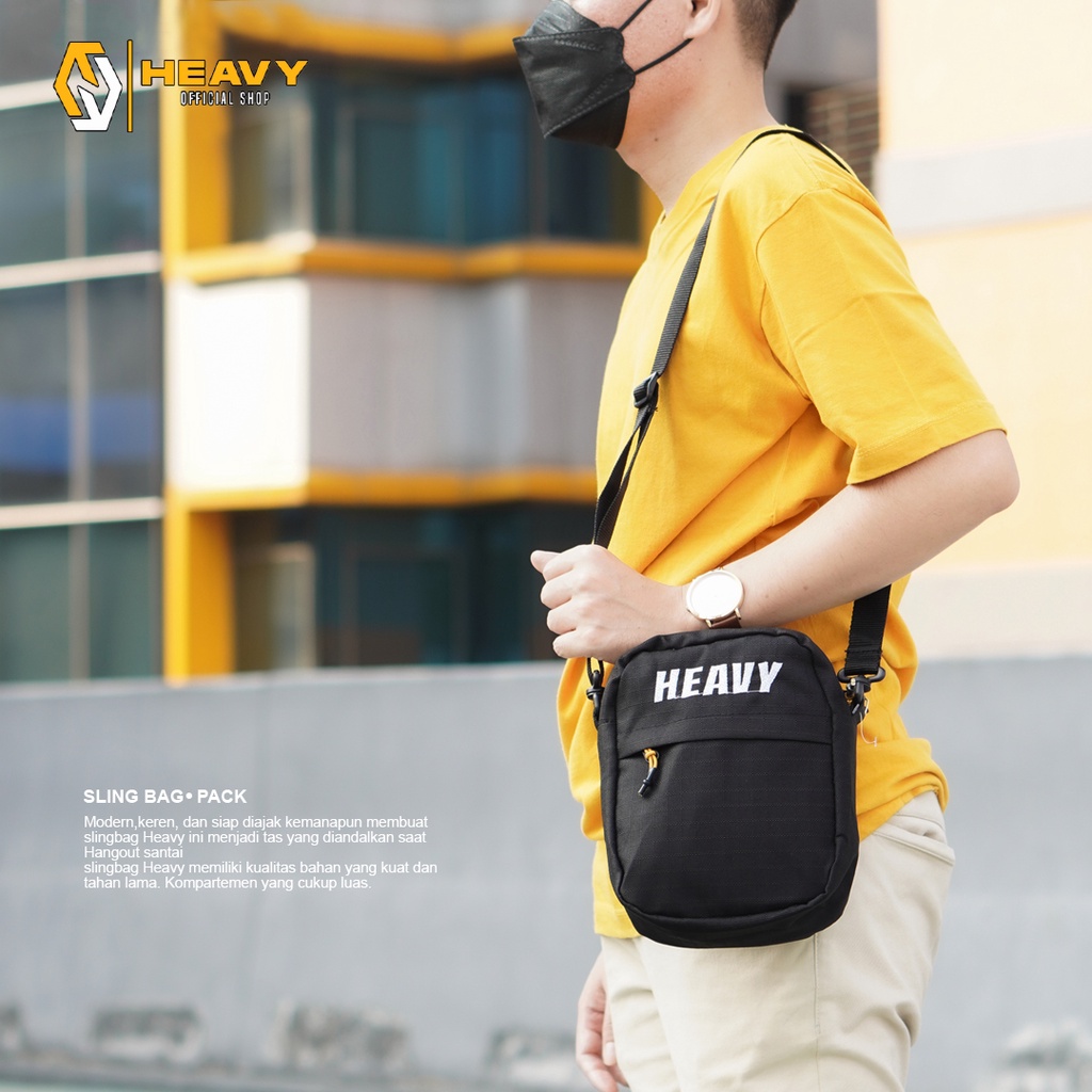 Tas Slempang Heavy Jcotter Series - Tas Pria Heavy Sling Bag