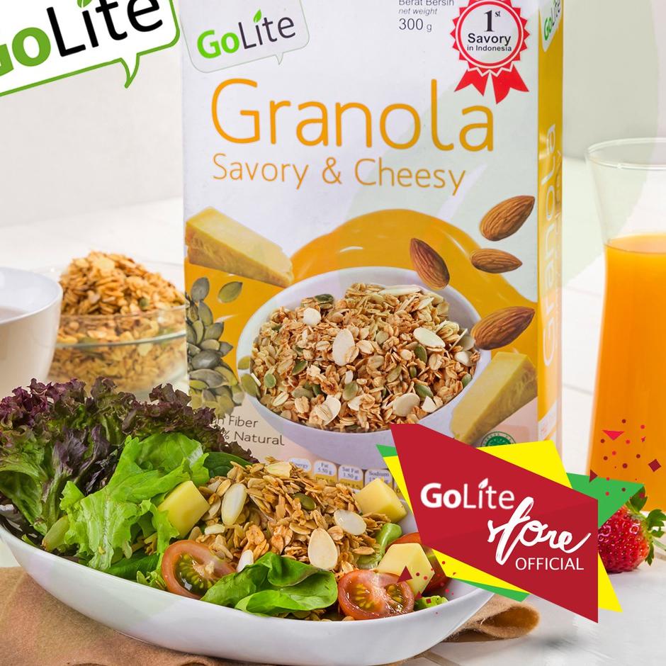 

12.12 SALE Granola GoLite Savory Cheesy Toasted Muesli 300g !!!