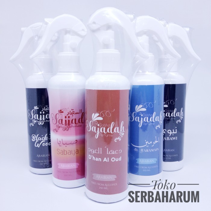Dobha Parfum Sajadah Karpet Gorden Anti Bakteri 250ml Aroma Incess Oud