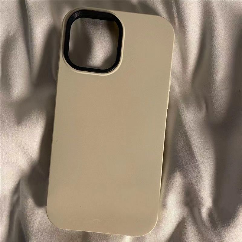 Casing Bemper Shockproof Silicon Cair Anti Jatuh 3in1 Untuk iPhone 14 Pro Max13 12 Pro Max 11 Pro Max X XS XR XS Max Tebal Tahan Jatuh Cover