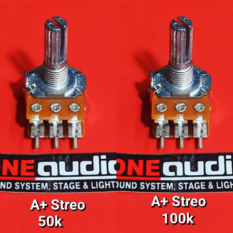 Potensio A-Plus Streo 50k 100k original