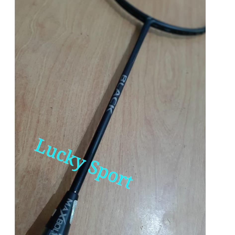 Bagus Dipakai.. Raket Badminton Maxbolt Black New Original