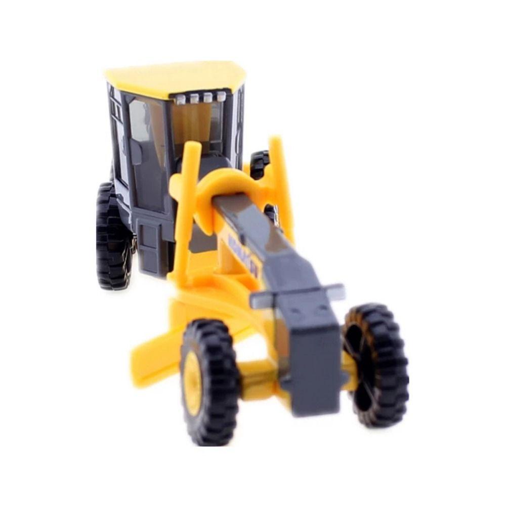 TOP Mainan Forklift Diecast Excavator Mobil Teknik Model Alloy