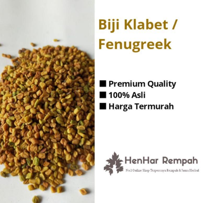 

n6✶Ready✱ [1 Kg] Fenugreek / Biji Klabet / Methi Seeds / Halba / Hulbah 66