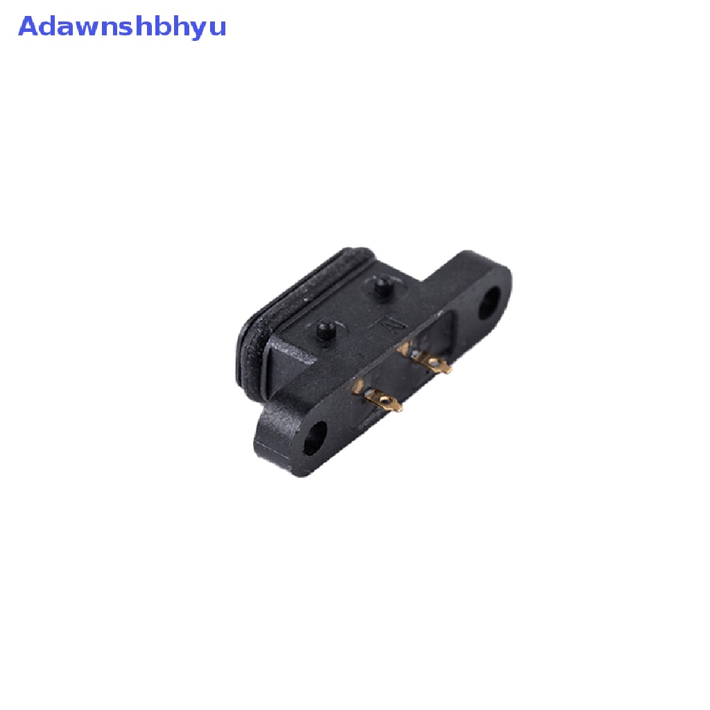 Adhyu 2xTYPE C 2Pin Konektor Antarmuka Charge Port Soket C USB Perempuan Tahan Air ID Baru
