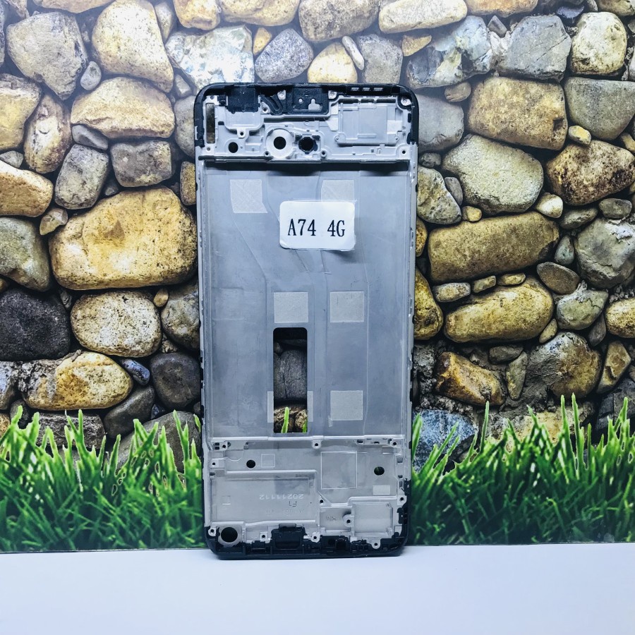 DUDUKAN LCD / TULANG TENGAH / TATAKAN LCD / FRAME OPPO A74 4G CPH 2219