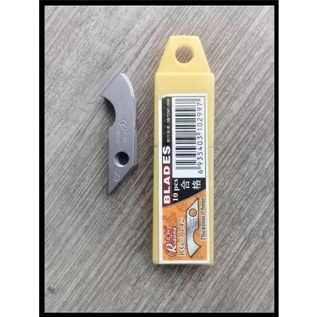 Per 10 Pcs ISI ULANG Refill Acrylic Cutter Mata Pisau Akrilik Plastik