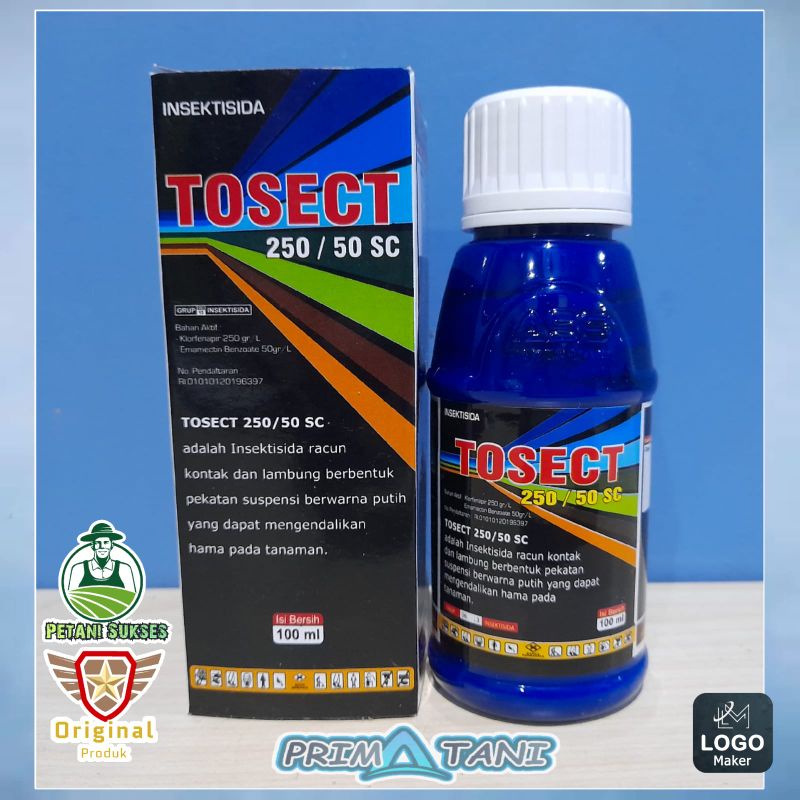 Insektisida TOSECT 250/50SC - 100ML