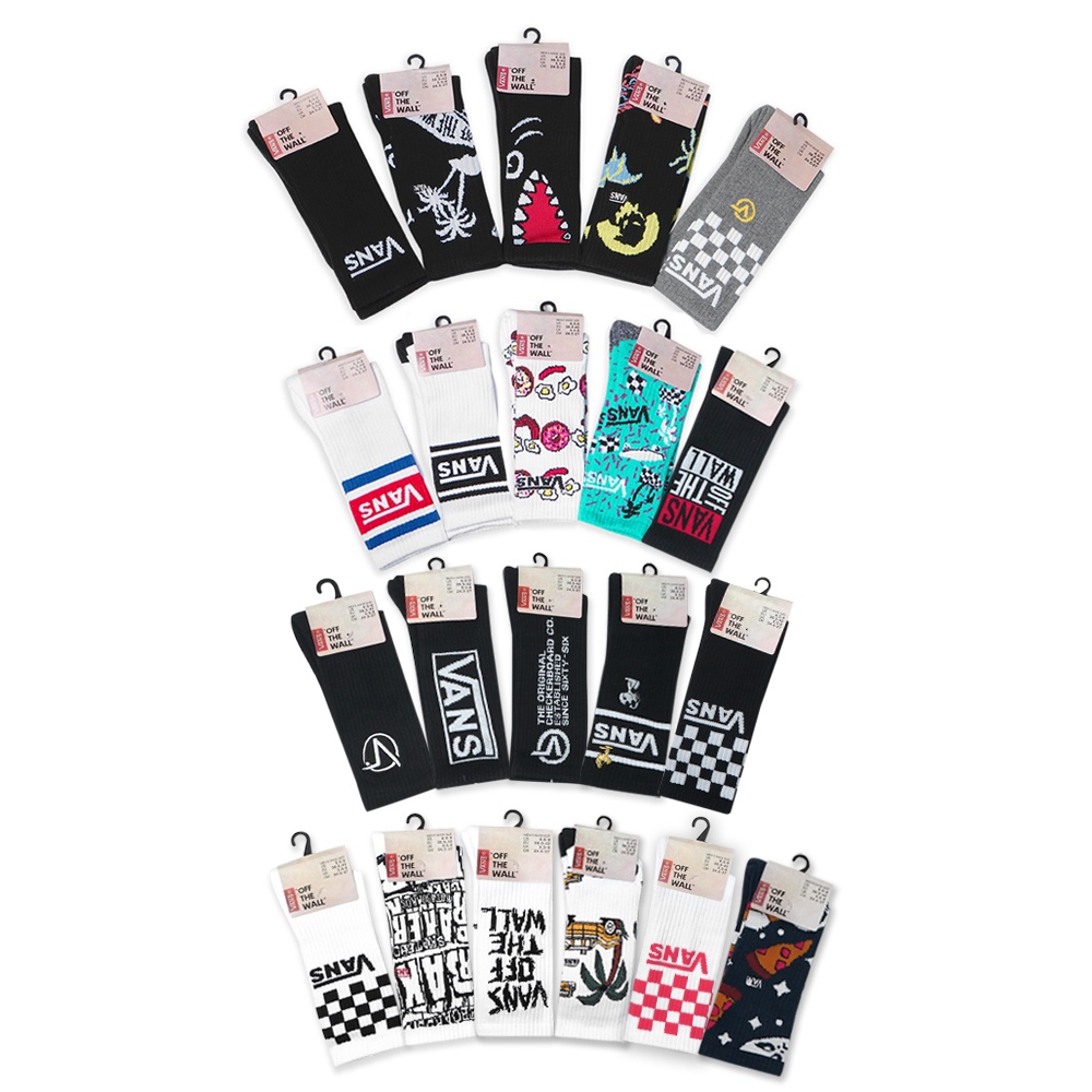 VANS Graphic Mid Crew Socks