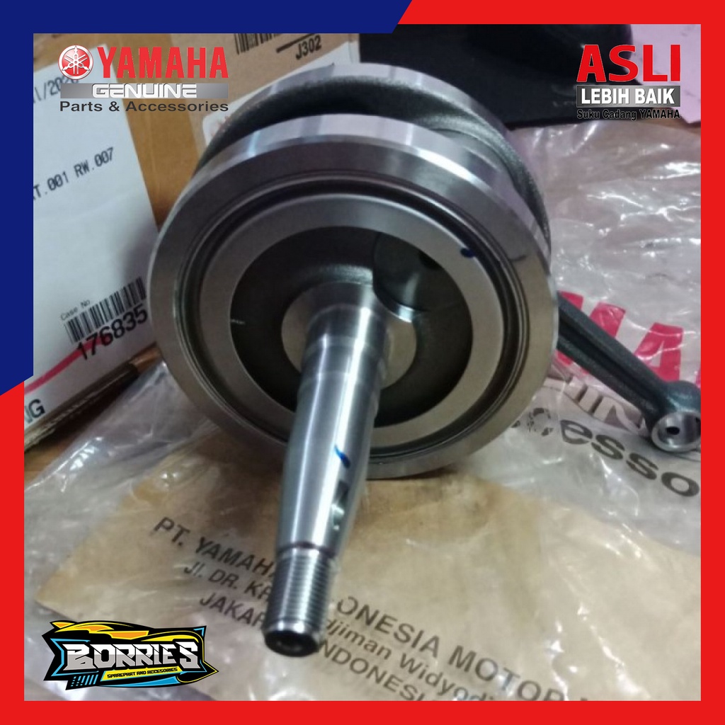 KRUK AS CRANKSHAFT MIO M3 Z S SOUL GT 125 ORIGINAL ASLI 2PH-E1400-80