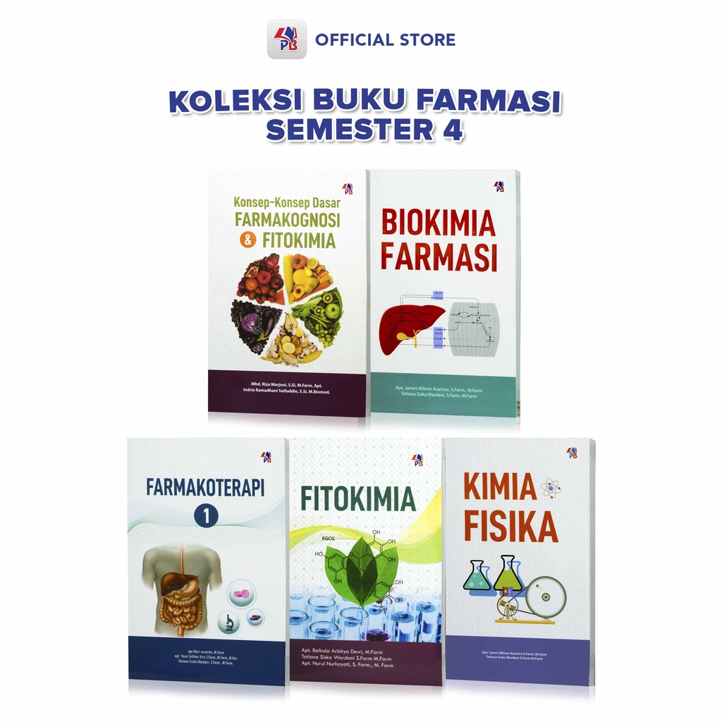 Jual Buku Farmasi Semester Farmakoterapi Biokimia Farmasi