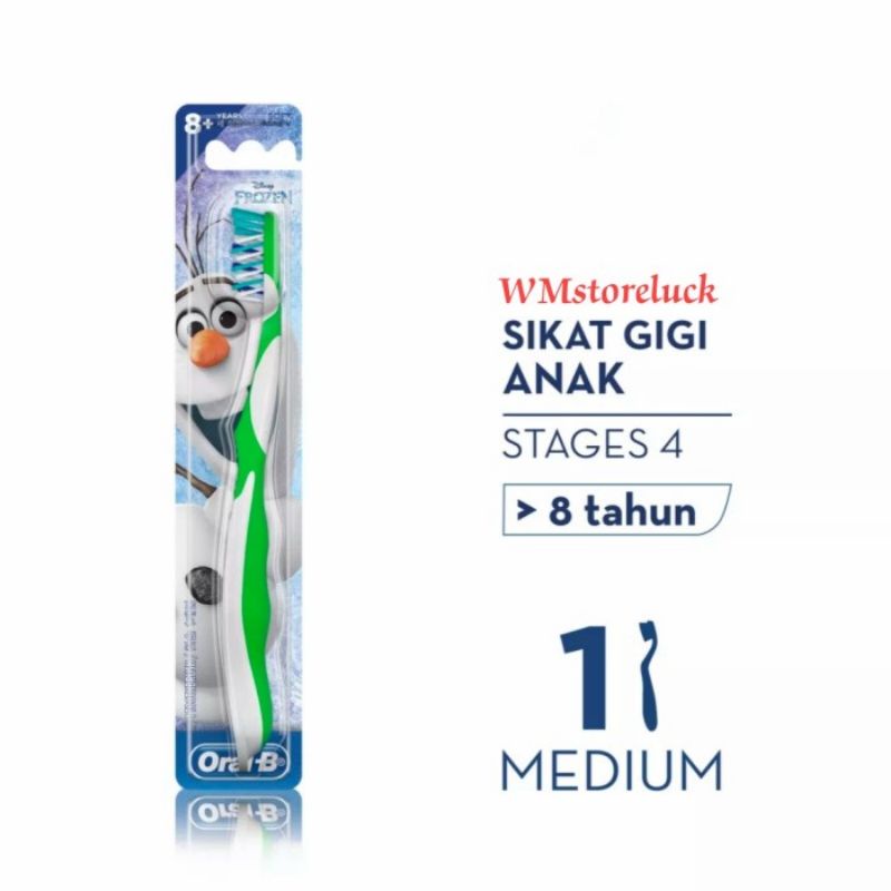 P&amp;G Oral B Sikat Gigi Anak Bayi Stage 1 2 3 4 - P &amp; G OralB Kids Baby Toothbrush Tahap 1 2 3 4