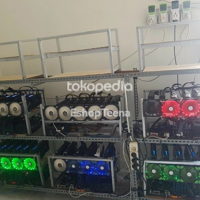 Kpr Rig Mining (Rak Menambang) Crypto 4 Vga