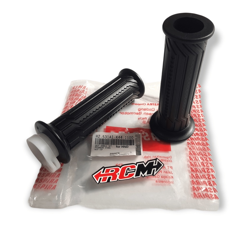 H2-531A1-K59-1100 HANDGRIP HAND GRIP HANFAT HANDFAT SLONGSONG SELONGSONG GAS HONDA VARIO125 VARIO 150 VARIO 125 150 GENIO ORI ORIGINAL ASPIRA ASLI