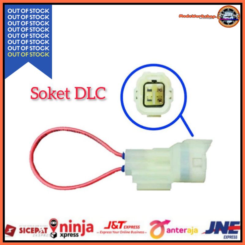 Soket DLC Honda kabel reset injeksi honda riset motor injeksi