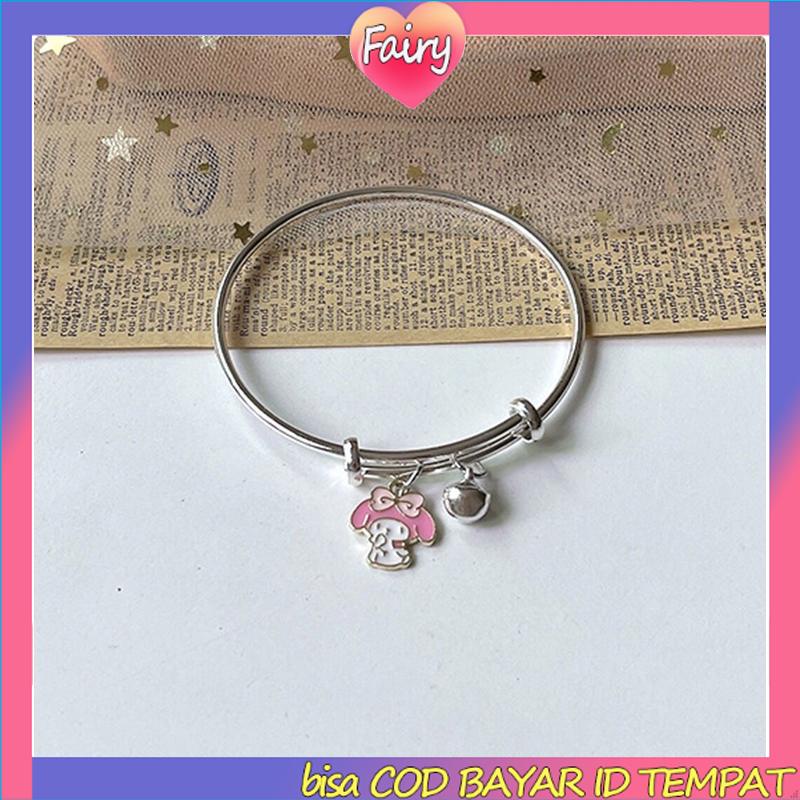 Gelang Tangan Kartun Yugui Anjing Kulomi Adjustable Beberapa Gelang Teman Terbaik Untuk Wanita F