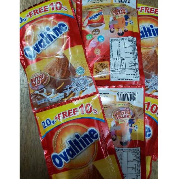 

[PRODUK YCLIU] Ovaltine Sachet 20gr [RENCENG] GYZ