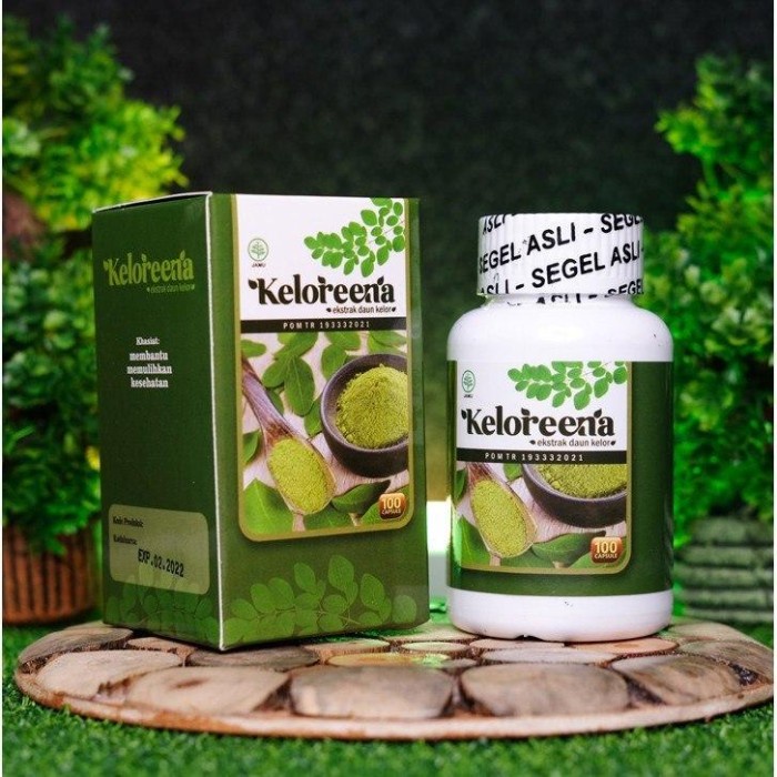 KELOREENA Keloreena Kapsul Ekstrak Daun Kelor Ekstrak Moringa