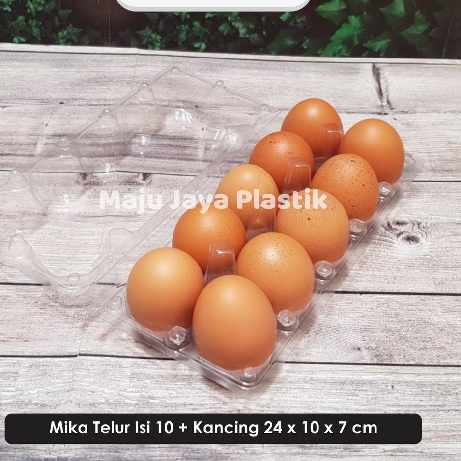 PRODUK KEREN Mika telur isi 10 dan isi 6 @20 pcs/ mika telor MURAH/ mika telor/ tray telur/ plastik 