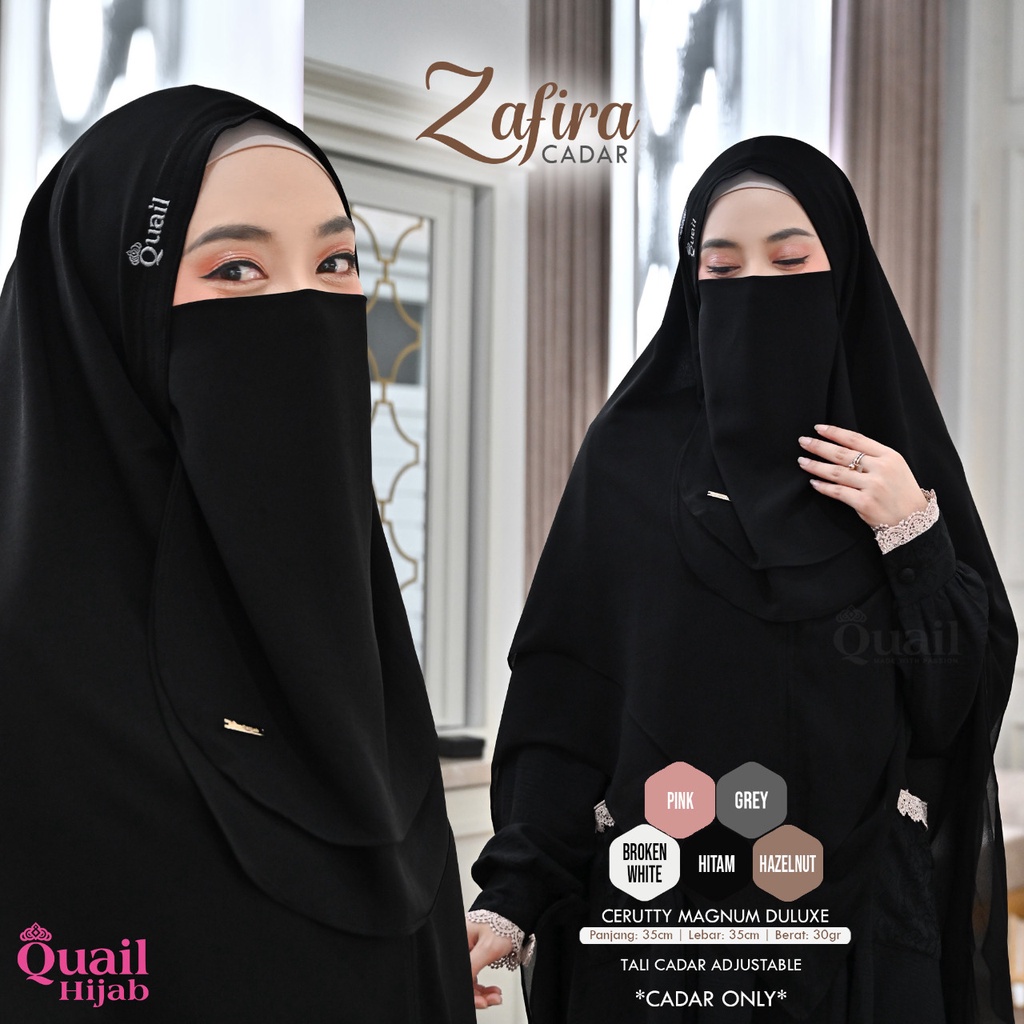 CADAR QUAIL HIJAB ZAFIRA