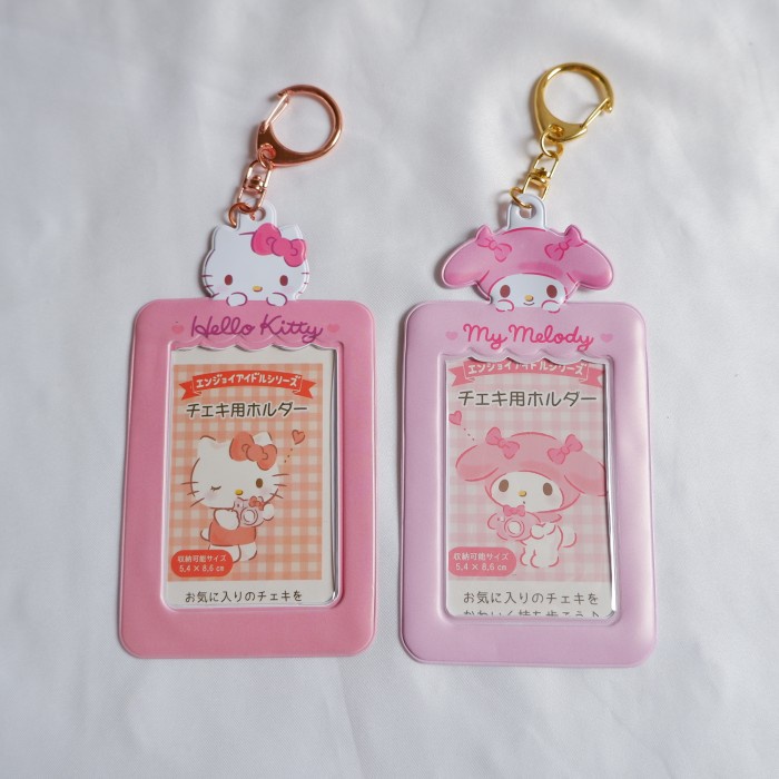 

`````````] ID Card Case Sanrio Hello Kitty Cinnamoroll My Melody Kuromi Lucu Unik