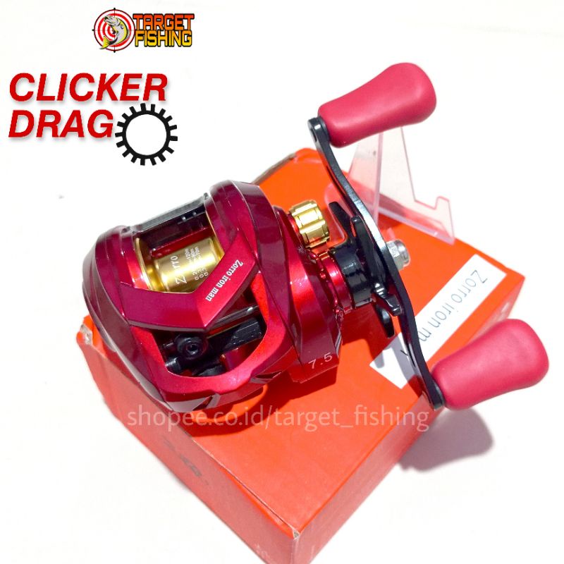 Reel BC Zorro Iron Man (Drag Clicker) Handle Kiri