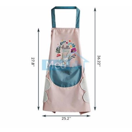 APRON CELEMEK MASAK MOTIF KELINCI ANTI MINYAK A054