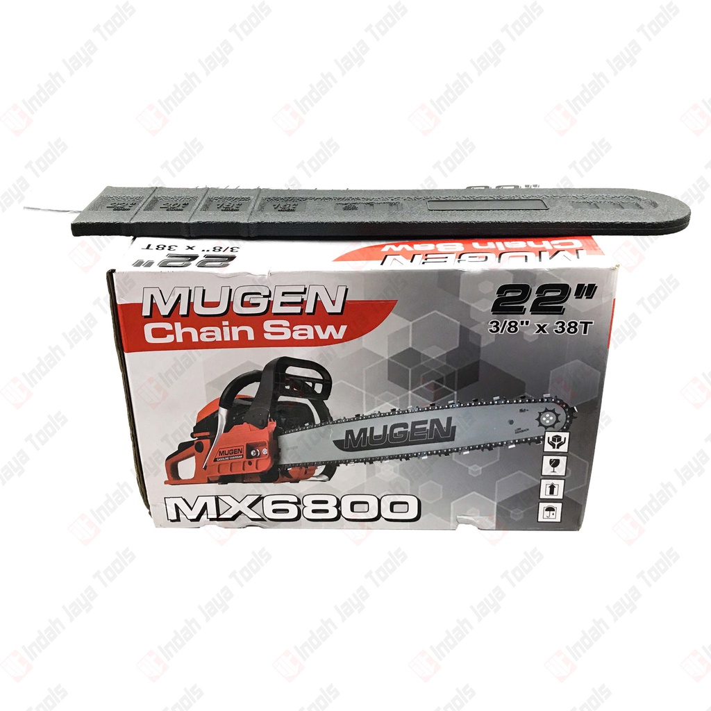 MUGEN Mesin Chain Saw 22 Inch - Chainsaw Gergaji Potong Pohon Kayu