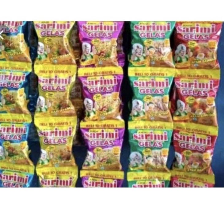 

ㄱ Sarimi gelas renteng ね