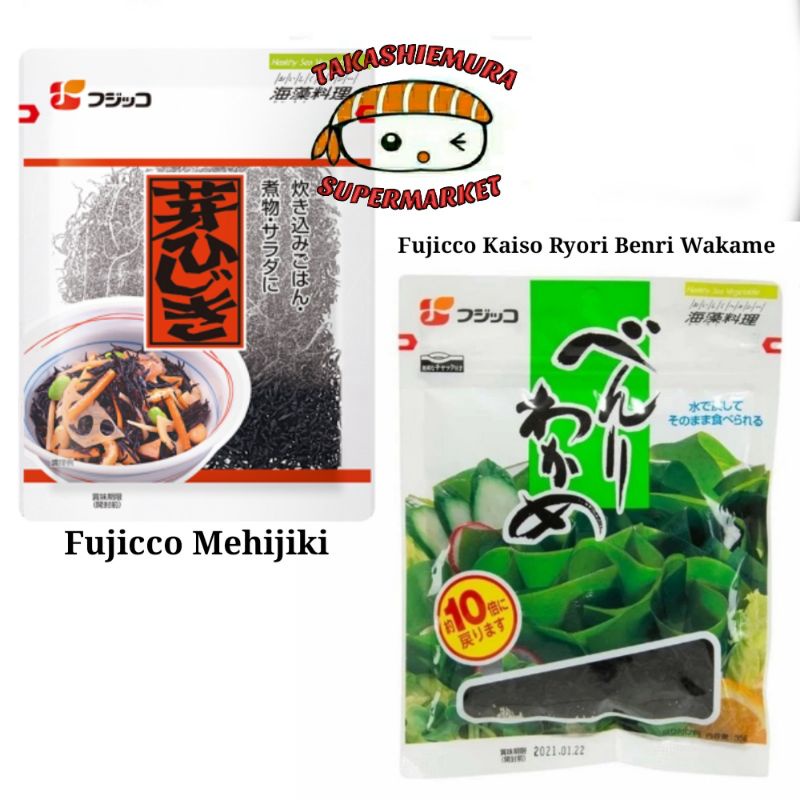 

Fujicco Kaiso Ryori Benri Wakame & Fujicco Mehijiki 20gr