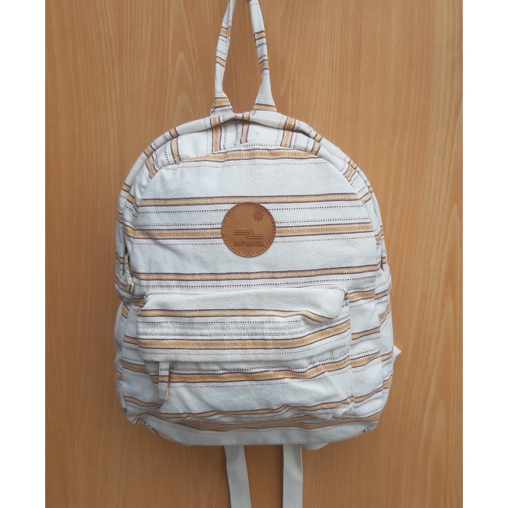 Tas Ransel Ripcurl Original Wanita S21 Namotu mini 10L Backpack - cream (riject)