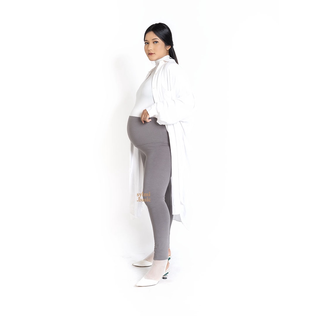 [𝐒𝐲𝐥𝐦𝐢] Legging Hamil by Sylmi Basic