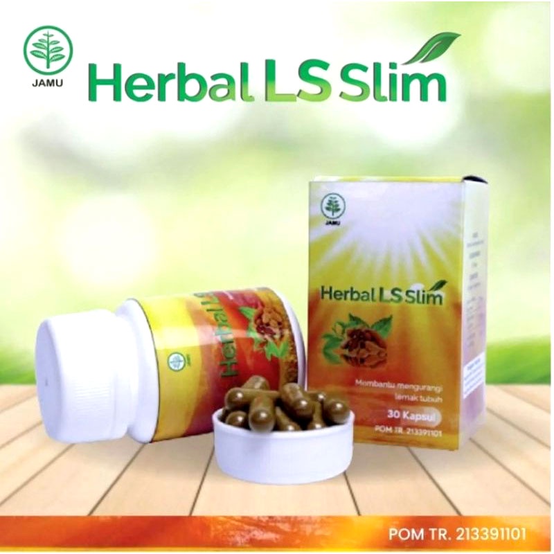 Pelangsing Herbal LS Slim BPOM Herbal Slimming Original Penurun Berat Badan