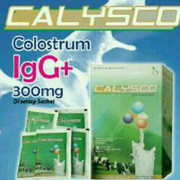 

[BAYAR DITEMPAT] Susu Colostrum Calysco 1box (30 sashet)