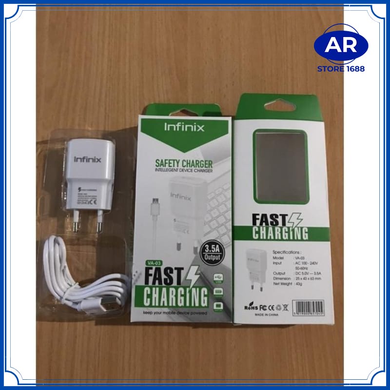 TC BRANDED VA-01 LED QUICK 3.5A GROSIR TRAVEL CHARGER/CASAN