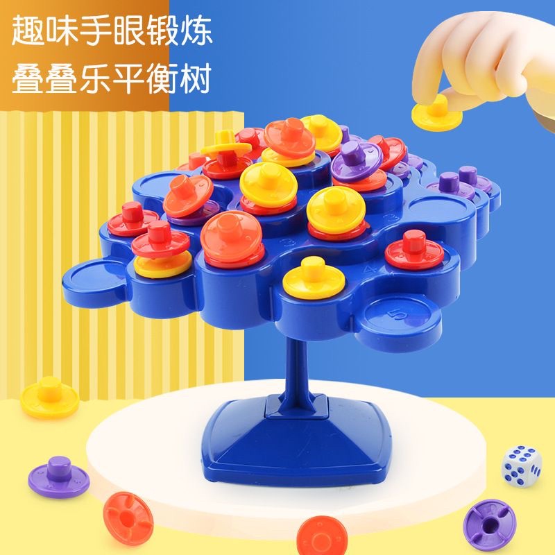 Mainan Topple Edukasi Seru Family Game - mainan keluarga PROMO SEN