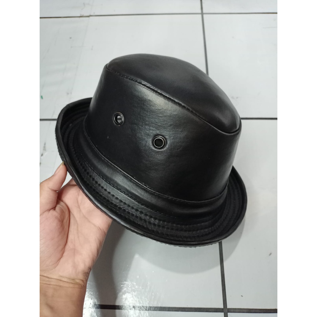 Topi Koboy/Topi Laken/Topi Kulit/Topi Pria/Topi Tompi Murah Original