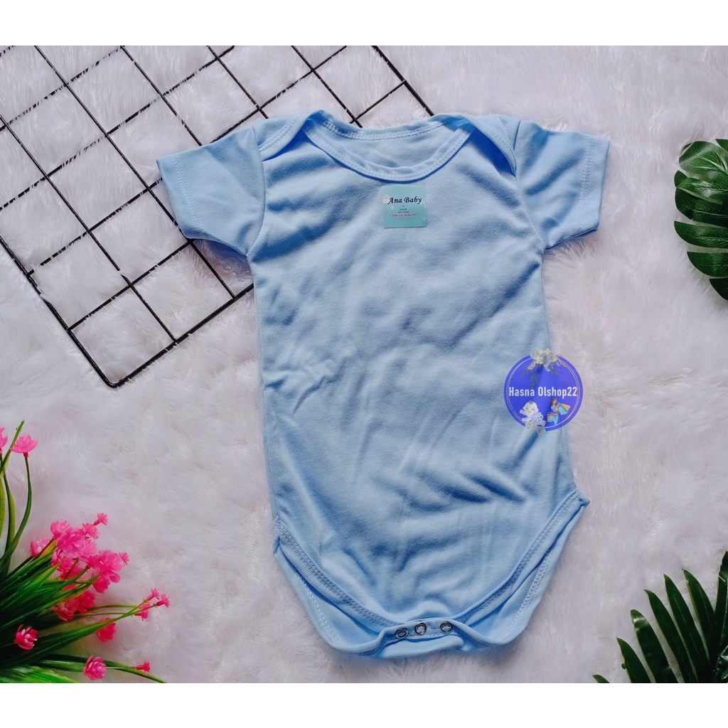 Jumper Bayi Polos / Baju Bayi Jumper Bodysuits / Jumsuit Baby Newborn