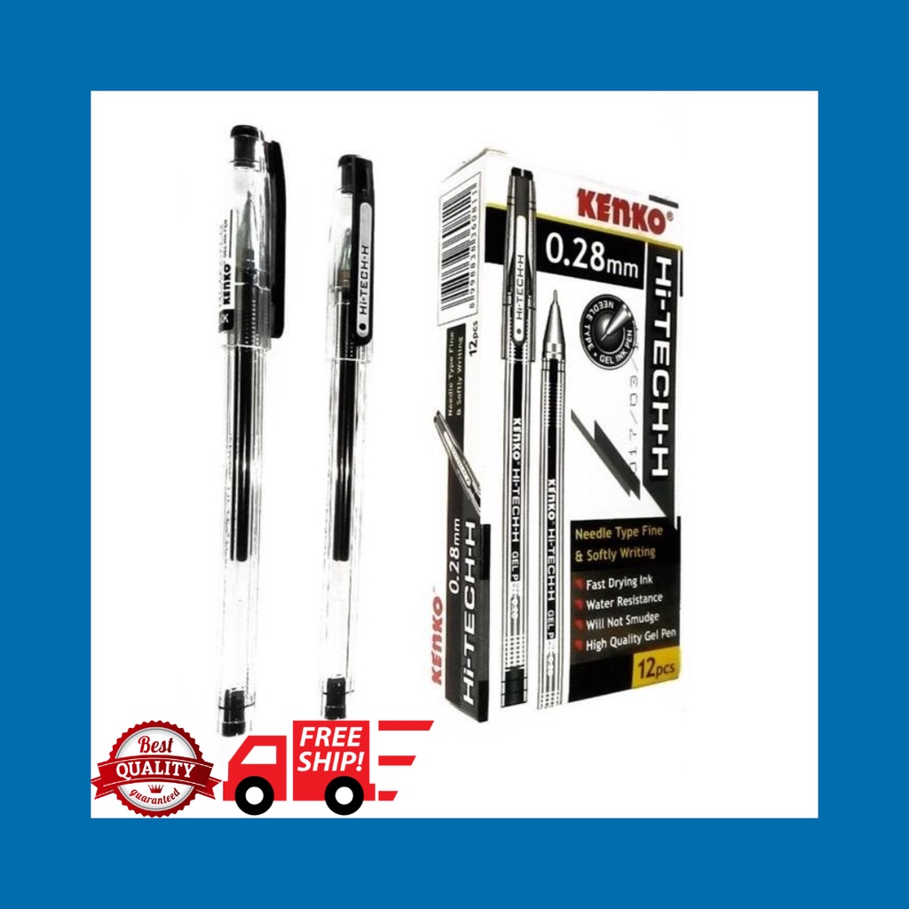 

PENA KENKO HI-TECH 0.28 HITAM (12)