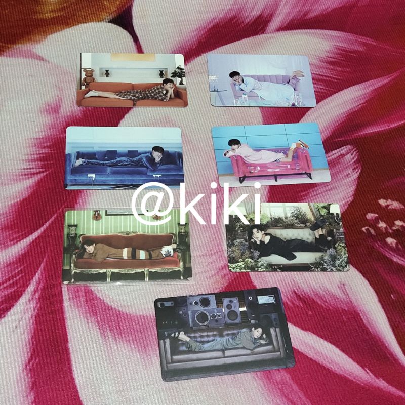 PHOTO CARD PC BTS ALBUM BE DELUXE OT7 OFFICIAL