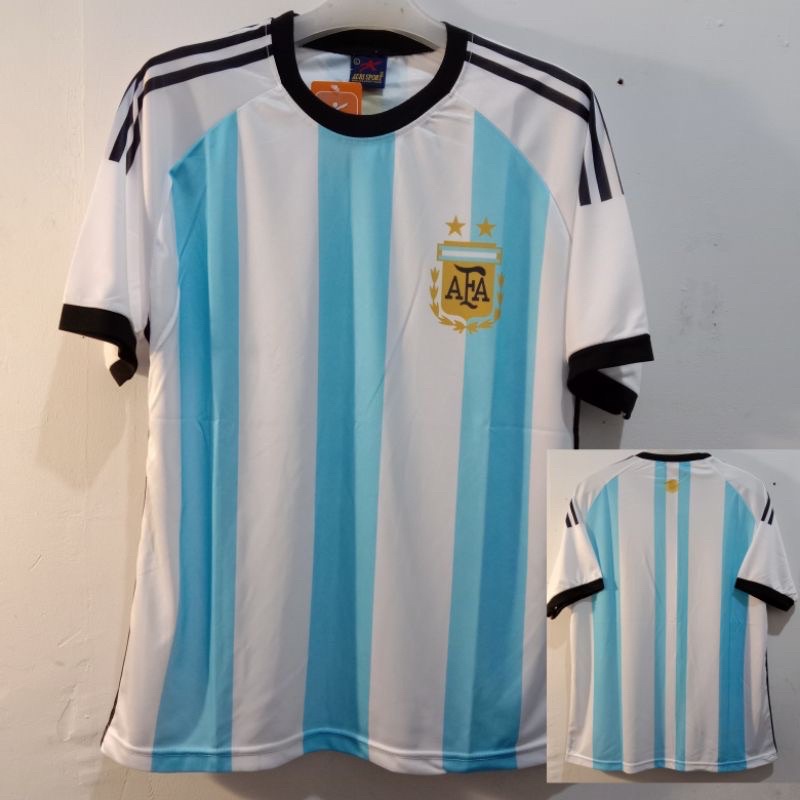 jersey argentina home world cup 2022 printing